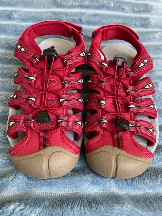 Dannto Women's Outdoor Sport Sandals Red Size 37 - Picture 2 of 11